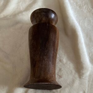 Black Walnut Wooden Vase